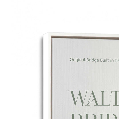 [Color:Opaque White], Picture of art in a White frame at an angle