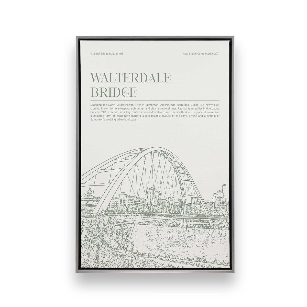 [Color:Polished Chrome], Picture of art in a Polished Chrome frame