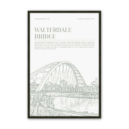 [Color:Satin Black], Picture of art in a Polished Chrome frame