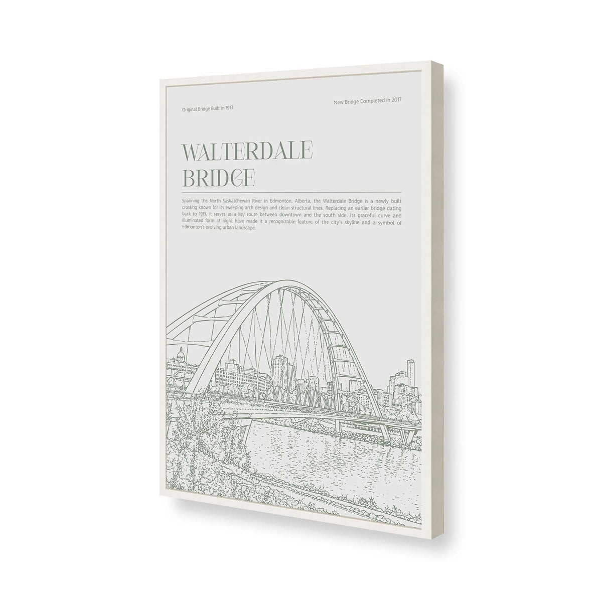 [Color:Opaque White], Picture of art in a Polished Chrome frame of the corner
