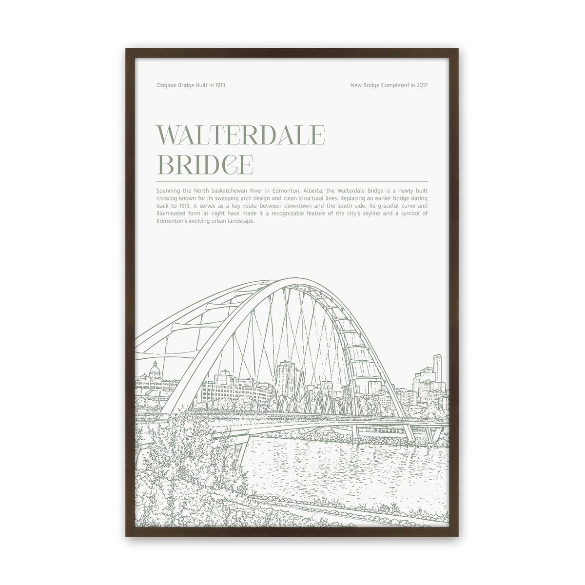 [Color:Belvinder Brown], Picture of art in a Polished Chrome frame