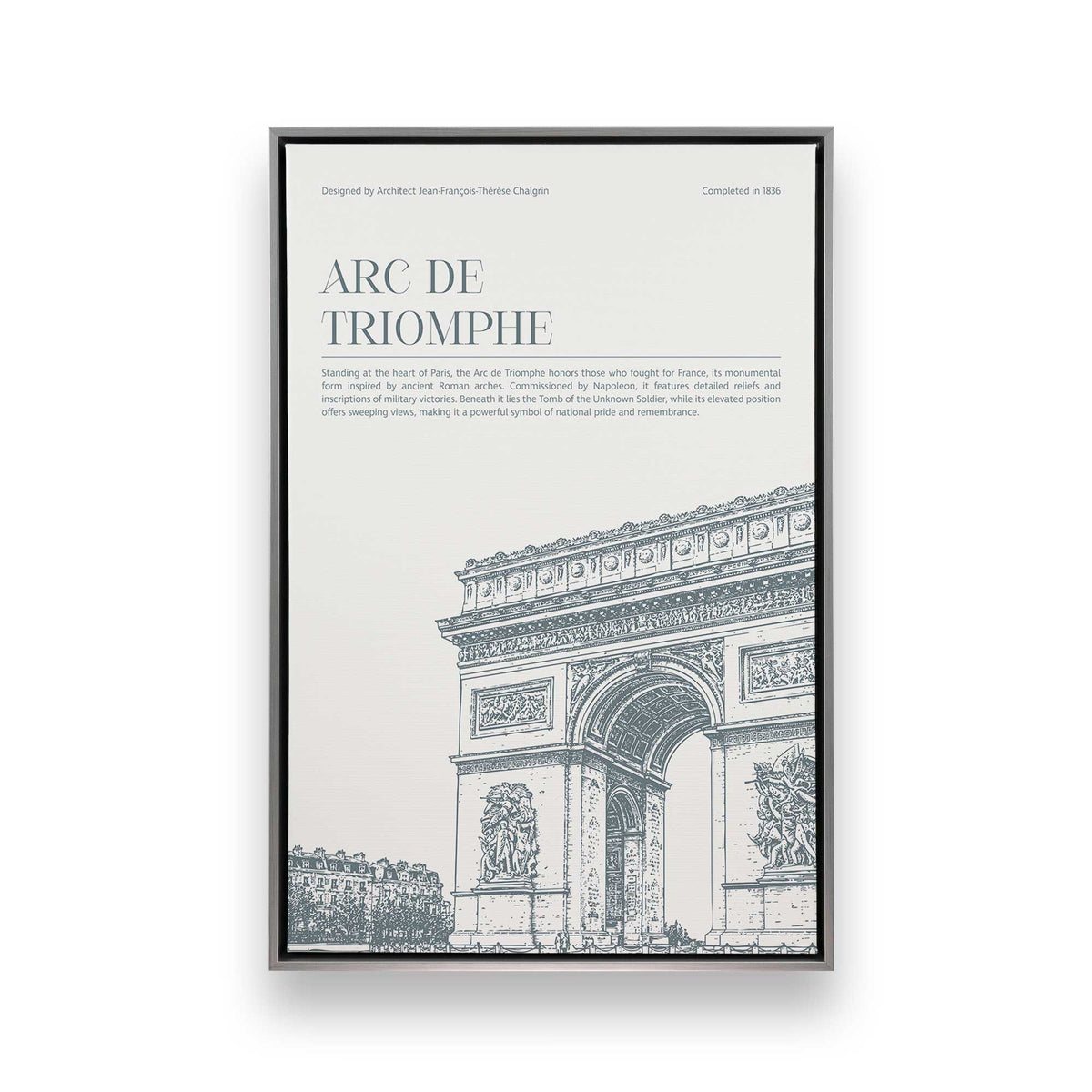 [Color:Polished Chrome], Picture of art in a Polished Chrome frame