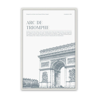 [Color:Opaque White], Picture of art in an Opaque White frame