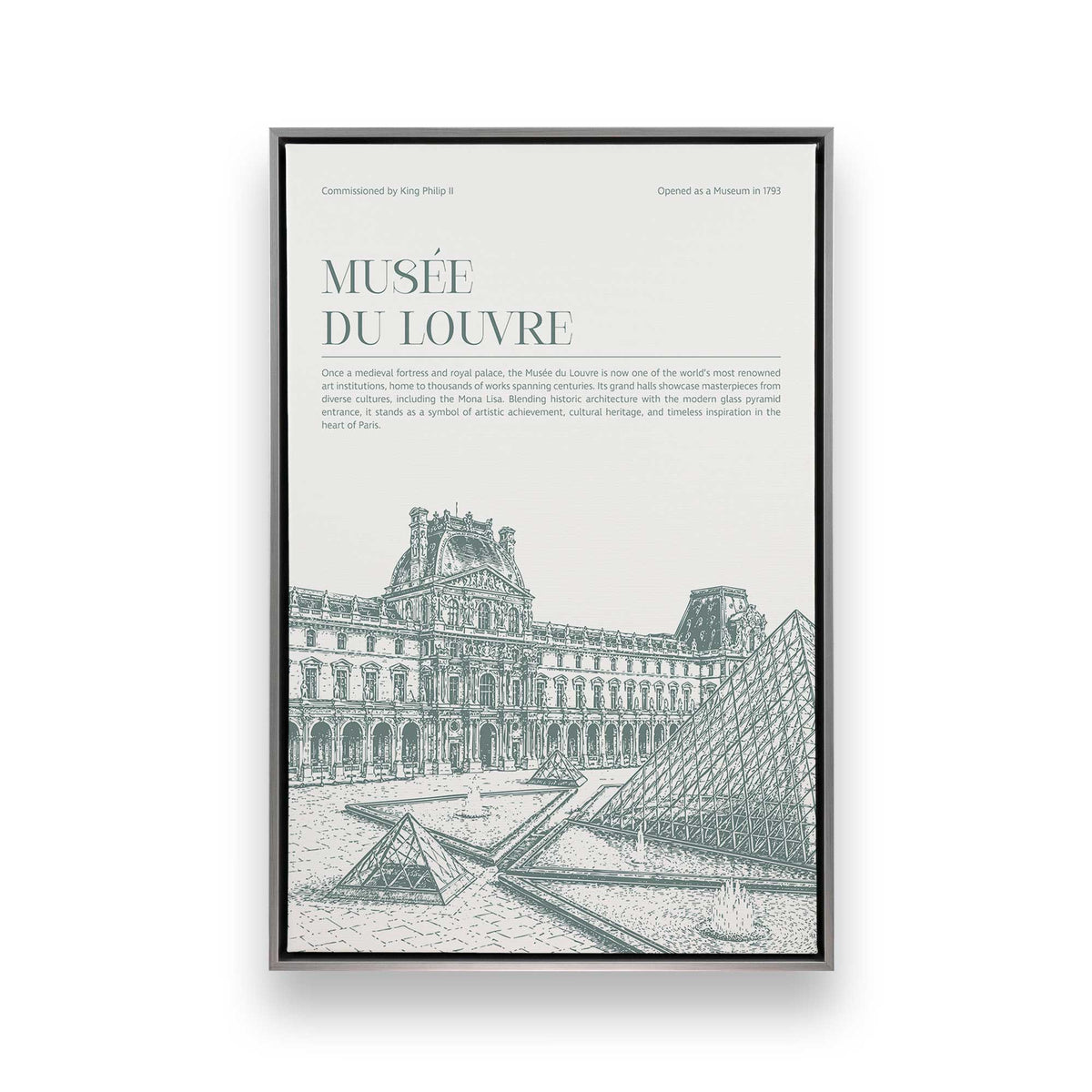 [Color:Polished Chrome], Picture of art in a Polished Chrome frame