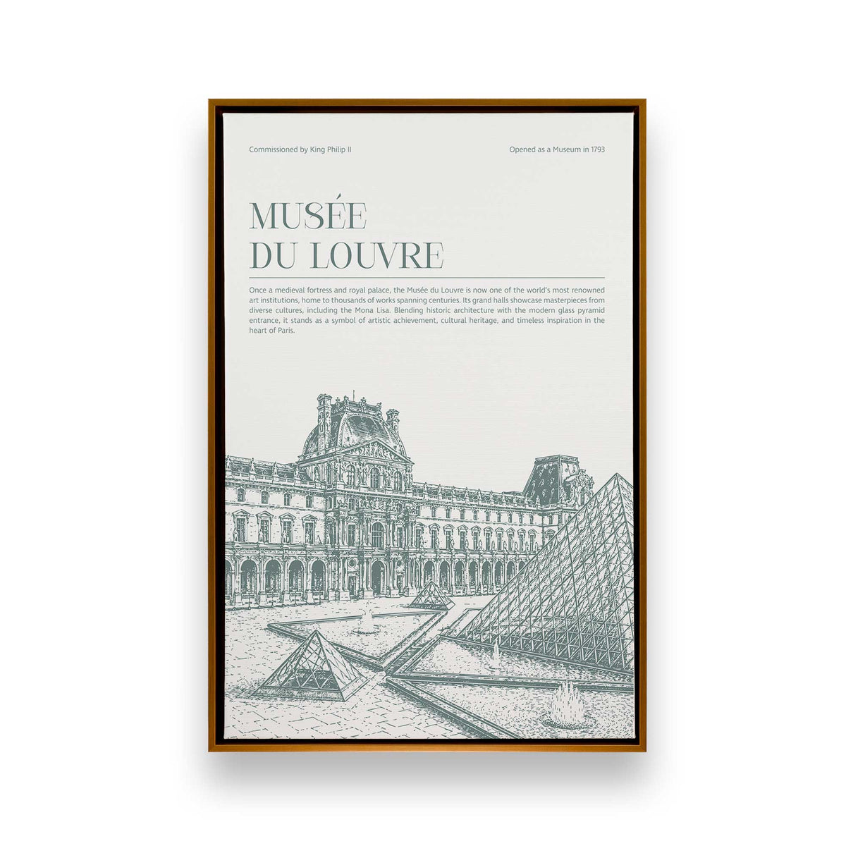 [Color:Polished Gold], Picture of art in a Polished Gold frame