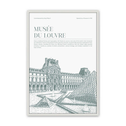 [Color:Opaque White], Picture of art in an Opaque White frame