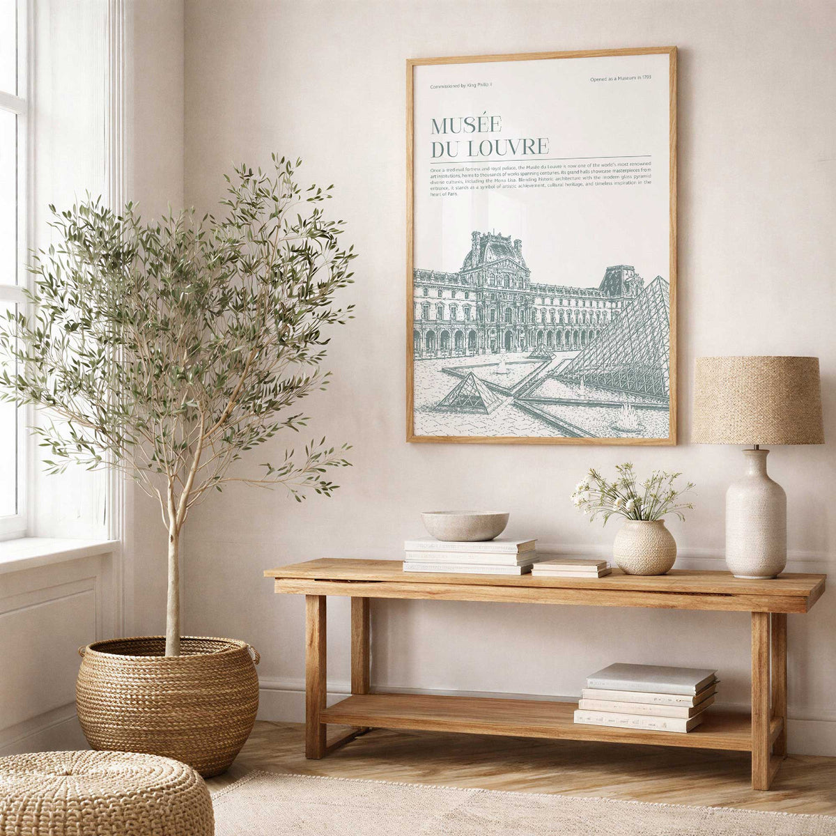 Picture of art in a room