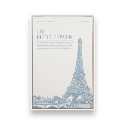 [Color:Opaque White], Picture of art in a White frame