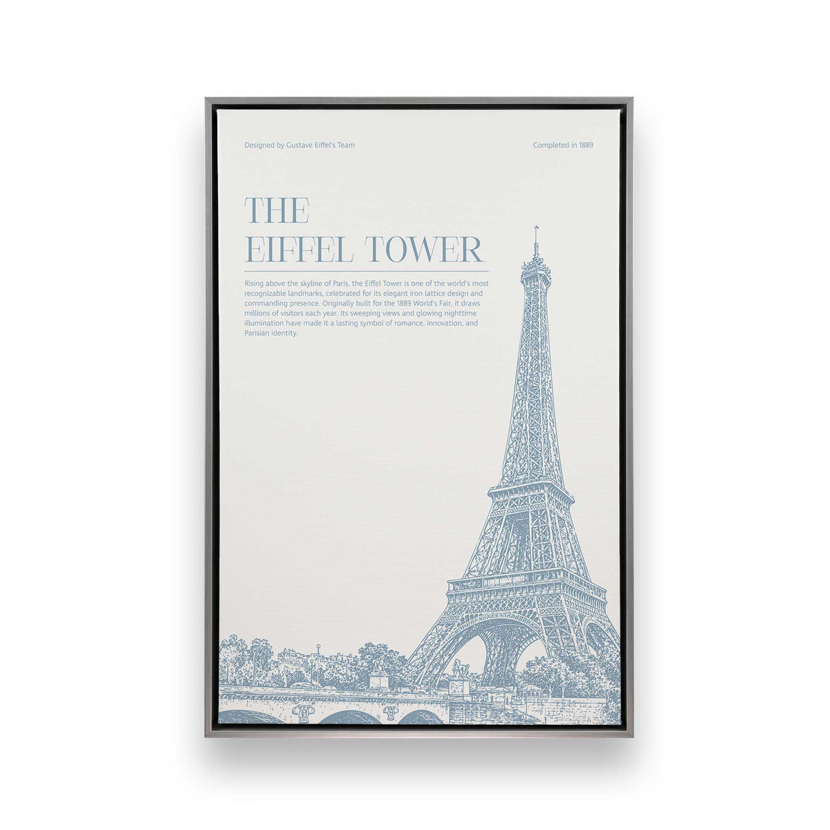 [Color:Polished Chrome], Picture of art in a Polished Chrome frame