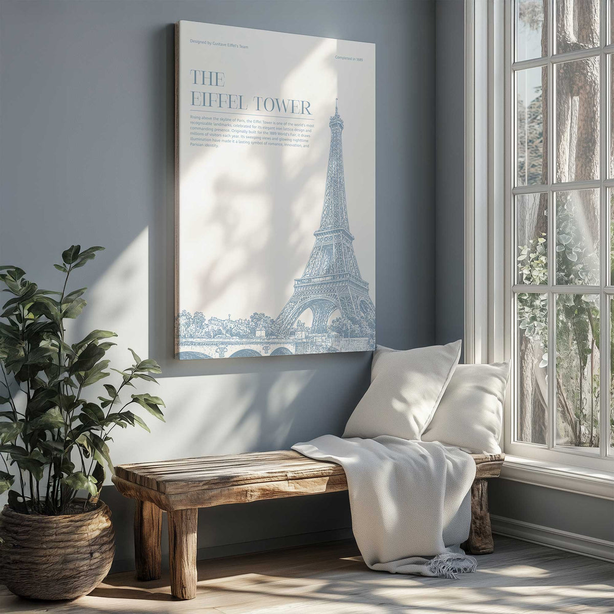 Picture of art in a room