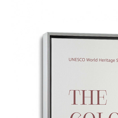 [Color:Polished Chrome], Picture of art in a Polished Chrome frame at an angle
