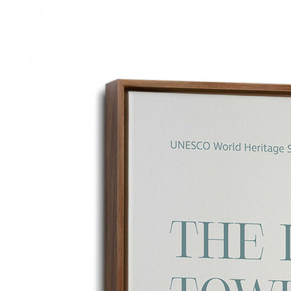 [Color:Walnut], Picture of art in a Walnut frame at an angle