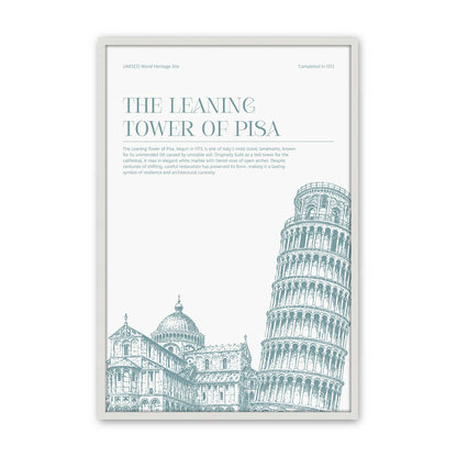 [Color:Opaque White], Picture of art in an Opaque White frame