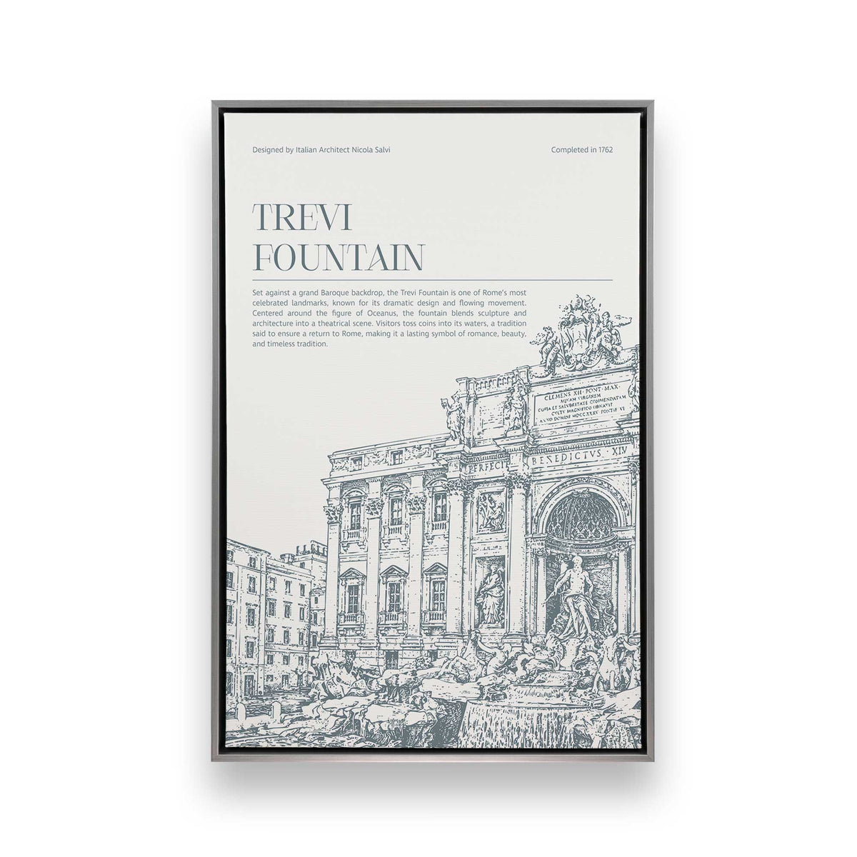 [Color:Polished Chrome], Picture of art in a Polished Chrome frame