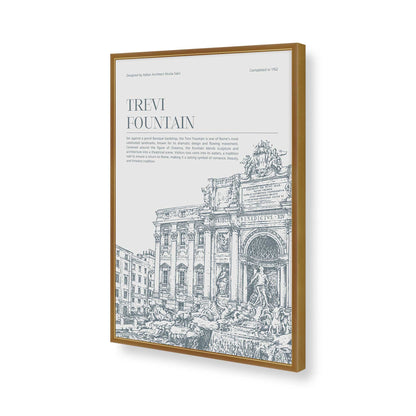 [Color:Polished Gold], Picture of art in a Polished Chrome frame of the corner