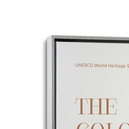 [Color:Polished Chrome], Picture of art in a Polished Chrome frame at an angle