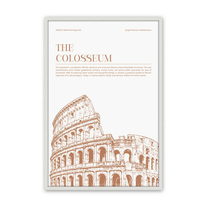 [Color:Opaque White], Picture of art in an Opaque White frame