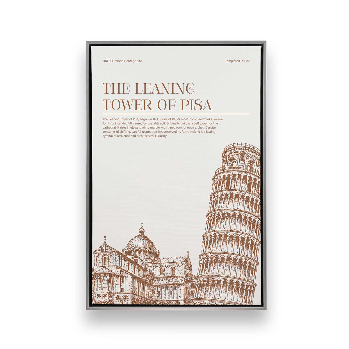 [Color:Polished Chrome], Picture of art in a Polished Chrome frame