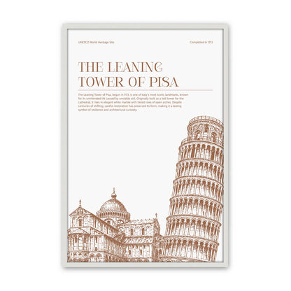 [Color:Opaque White], Picture of art in a Polished Chrome frame