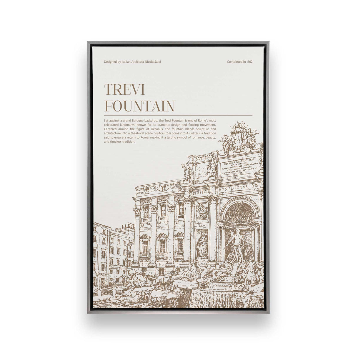 [Color:Polished Chrome], Picture of art in a Polished Chrome frame