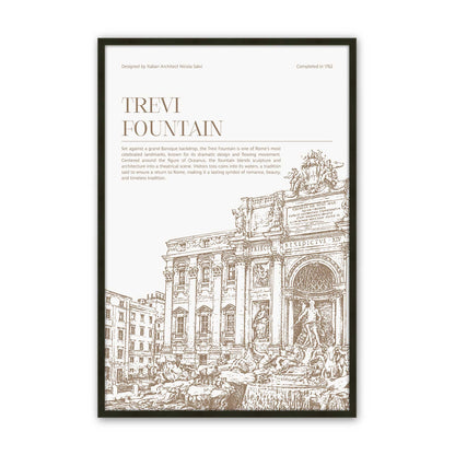 [Color:Satin Black], Picture of art in a Satin Black frame