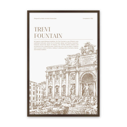 [Color:Belvinder Brown], Picture of art in a Polished Chrome frame