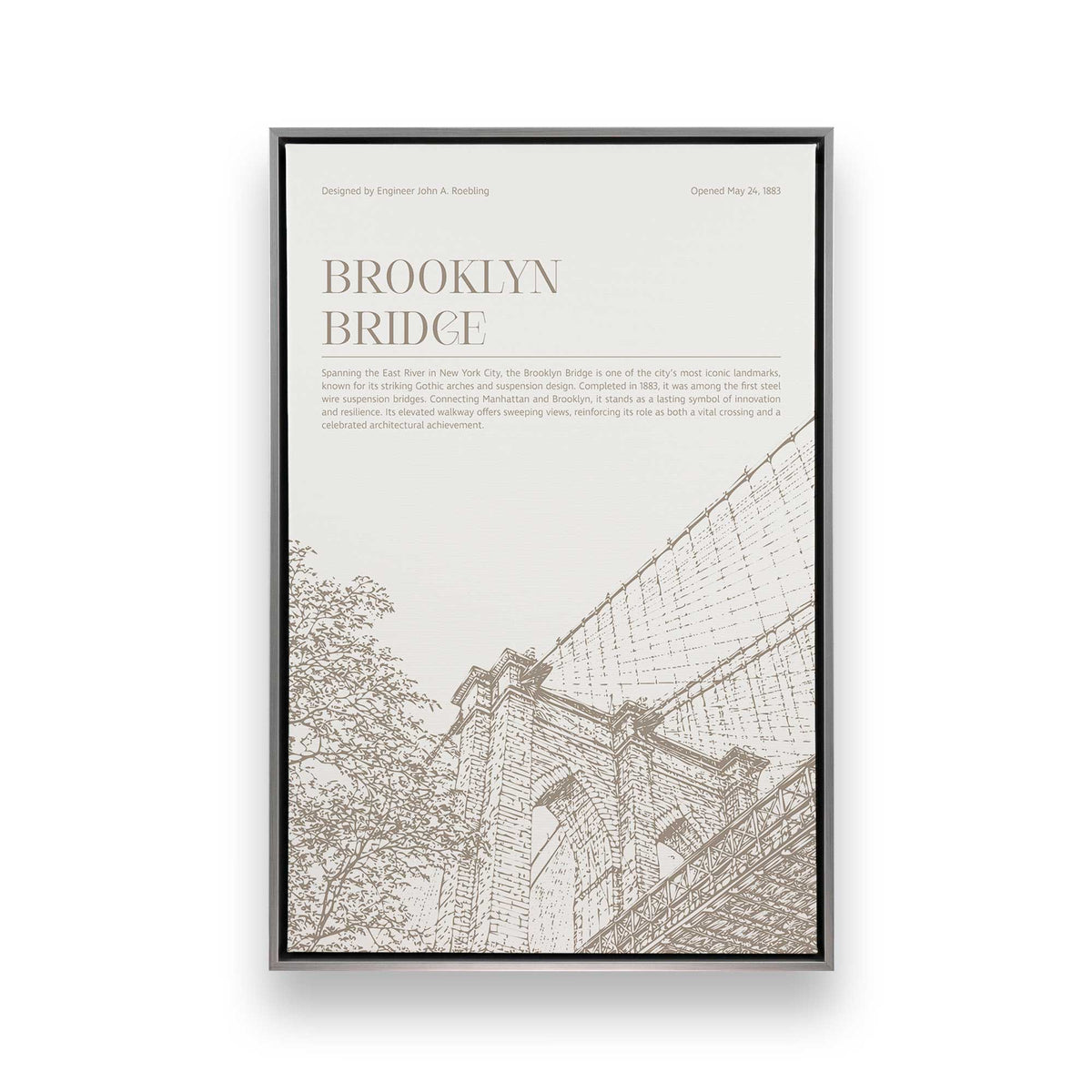 [Color:Polished Chrome], Picture of art in a Polished Chrome frame