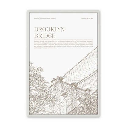 [Color:Opaque White], Picture of art in a Polished Chrome frame