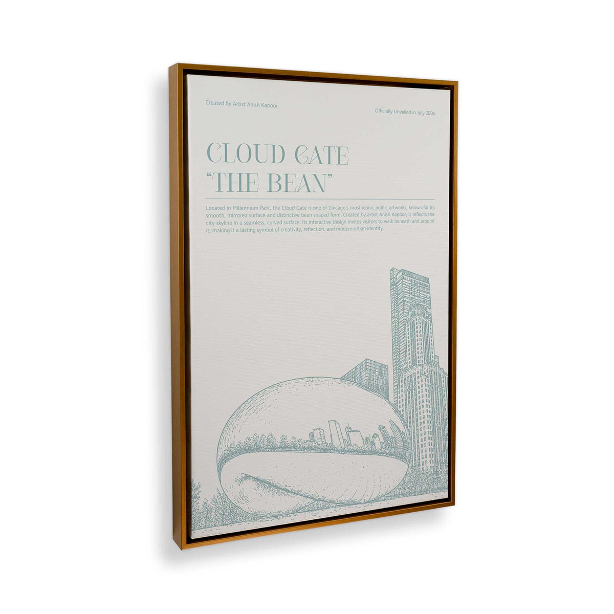 [Color:Polished Gold], Picture of the corner of the art