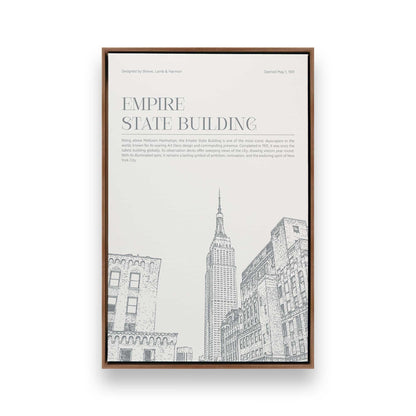 [Color:Walnut], Picture of art in a Walnut frame