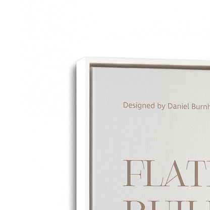 [Color:Opaque White], Picture of art in a White frame at an angle
