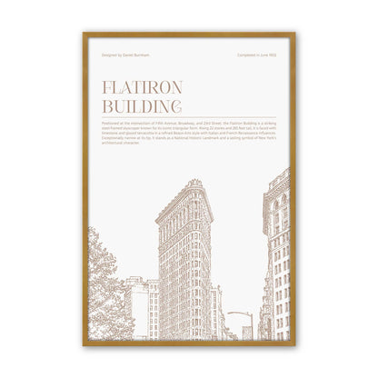 [Color:Polished Gold], Picture of art in a Polished Chrome frame