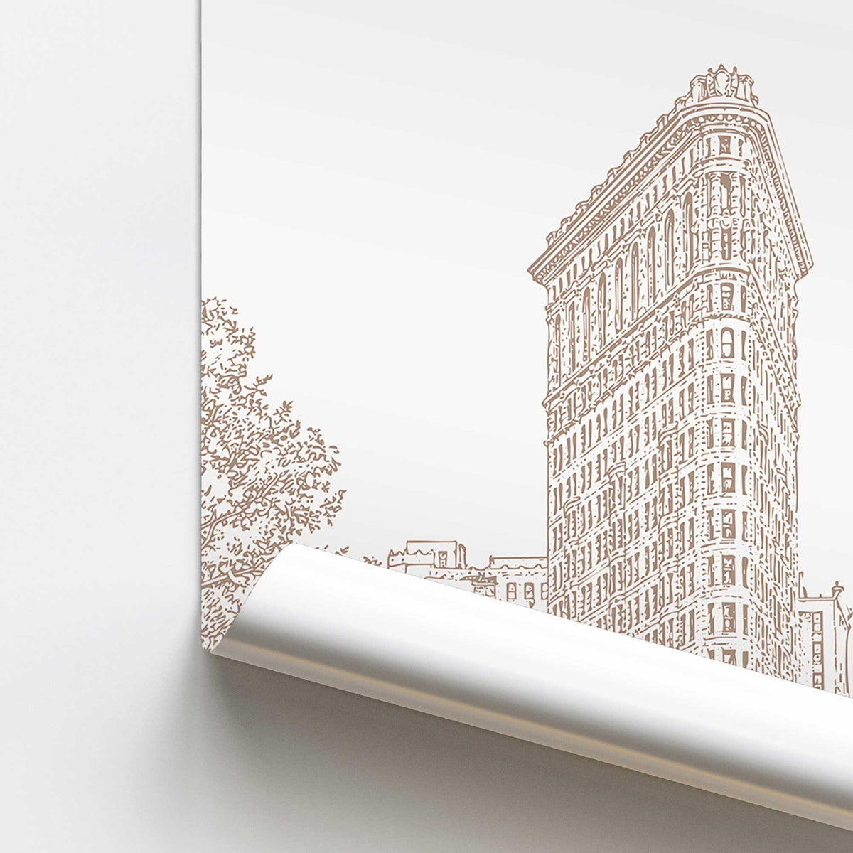 Flatiron in Focus Print