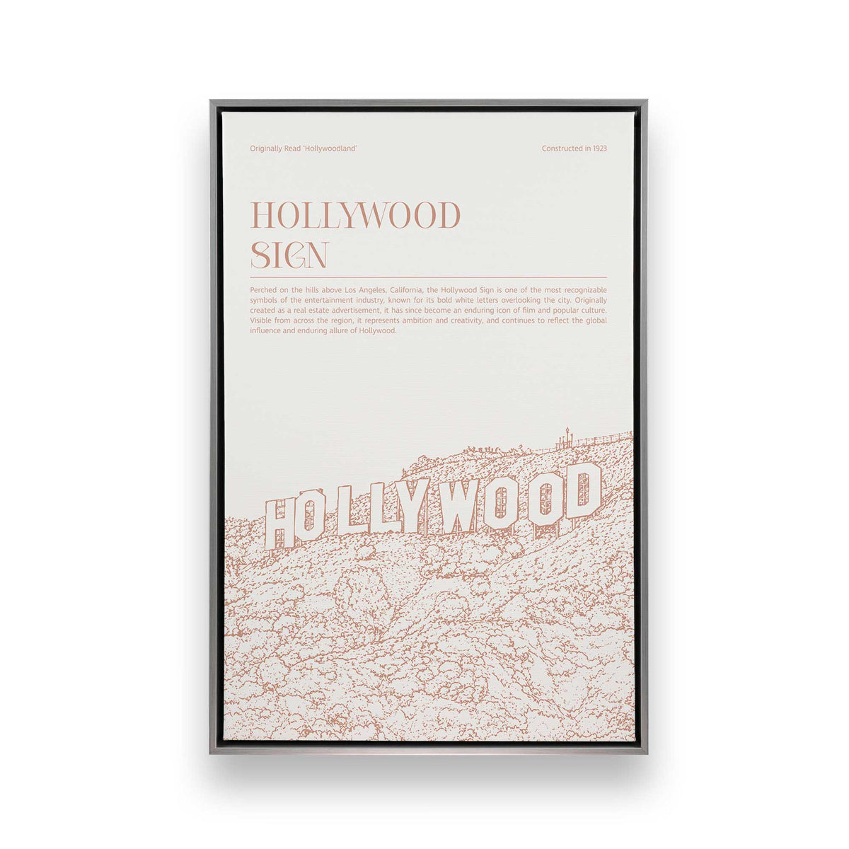 [Color:Polished Chrome], Picture of art in a Polished Chrome frame