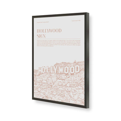 [Color:Satin Black], Picture of art in a Polished Chrome frame of the corner