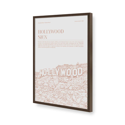 [Color:Belvinder Brown], Picture of art in a Polished Chrome frame of the corner