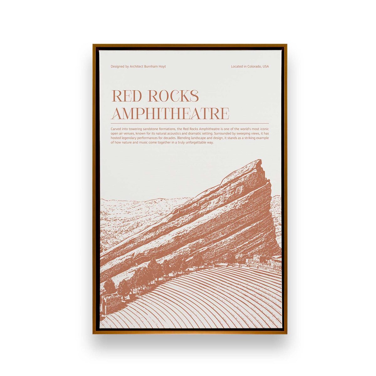 [Color:Polished Gold], Picture of art in a Polished Gold frame