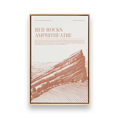 [Color:American Maple], Picture of art in a American Maple frame