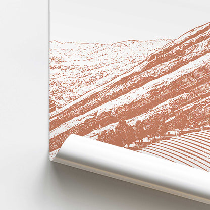 Red Rocks Reverie Print