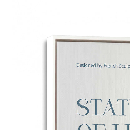 [Color:Opaque White], Picture of art in a White frame at an angle