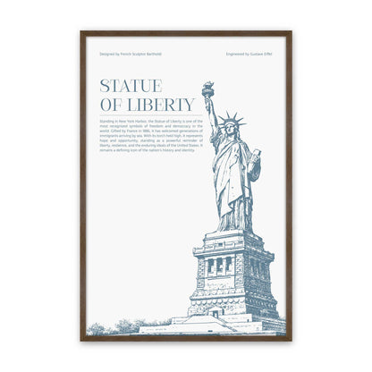 [Color:Walnut], Picture of art in a Polished Chrome frame