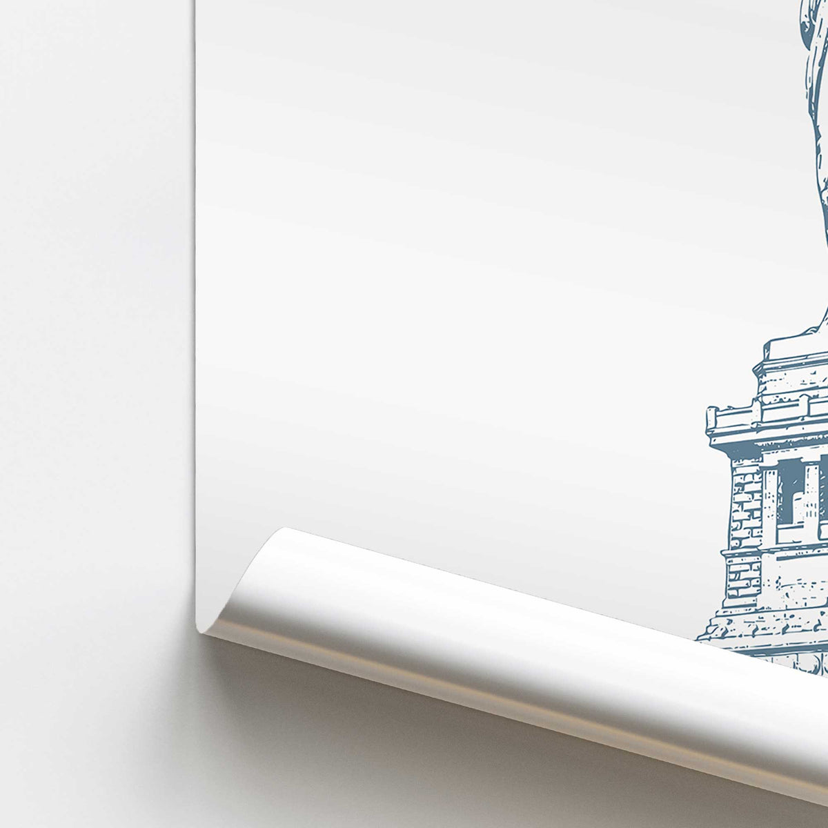 Liberty Harbor Icon Print
