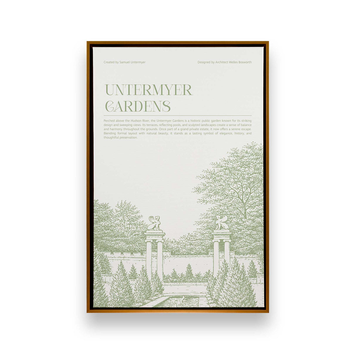 [Color:Polished Gold], Picture of art in a Polished Gold frame