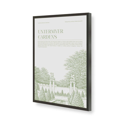 [Color:Satin Black], Picture of art in a Polished Chrome frame of the corner