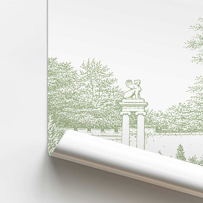 Untermyer Garden Vista Print