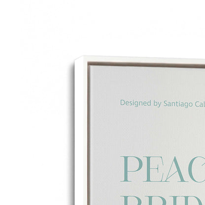 [Color:Opaque White], Picture of art in a White frame at an angle