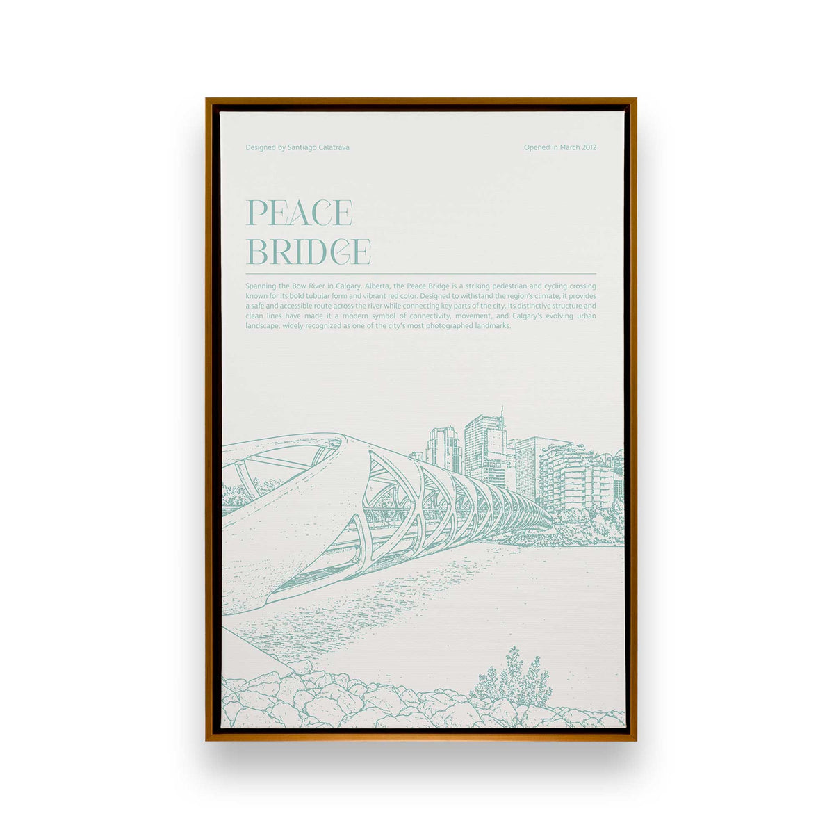 [Color:Polished Gold], Picture of art in a Polished Gold frame