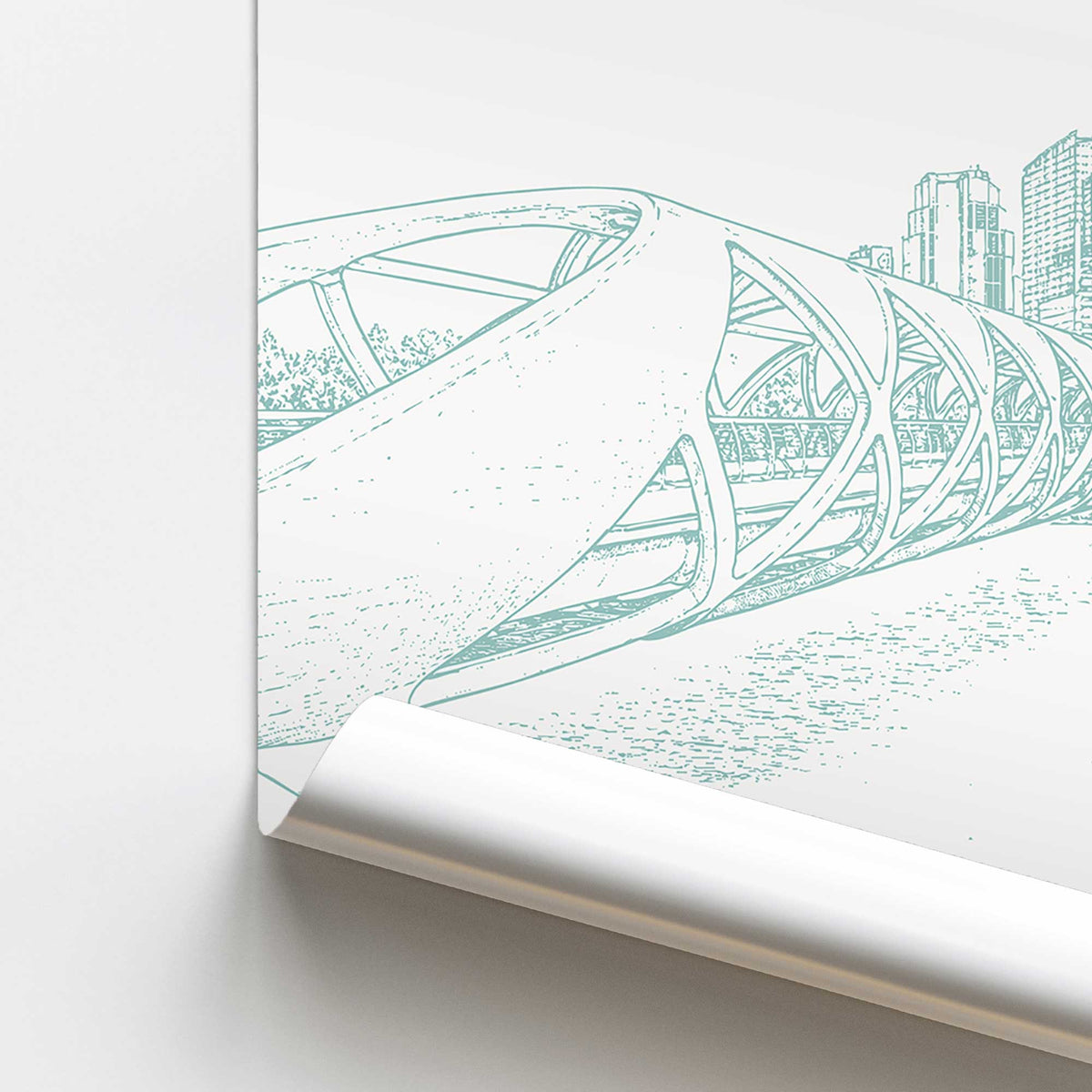 Peace Bridge Crossing Print
