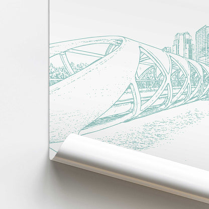 Peace Bridge Crossing Print