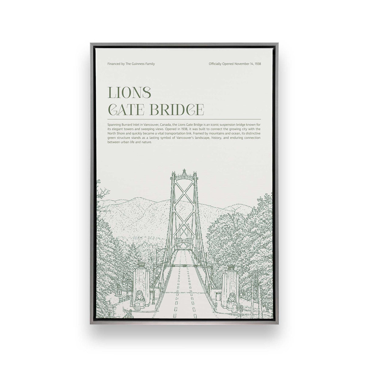 [Color:Polished Chrome], Picture of art in a Polished Chrome frame